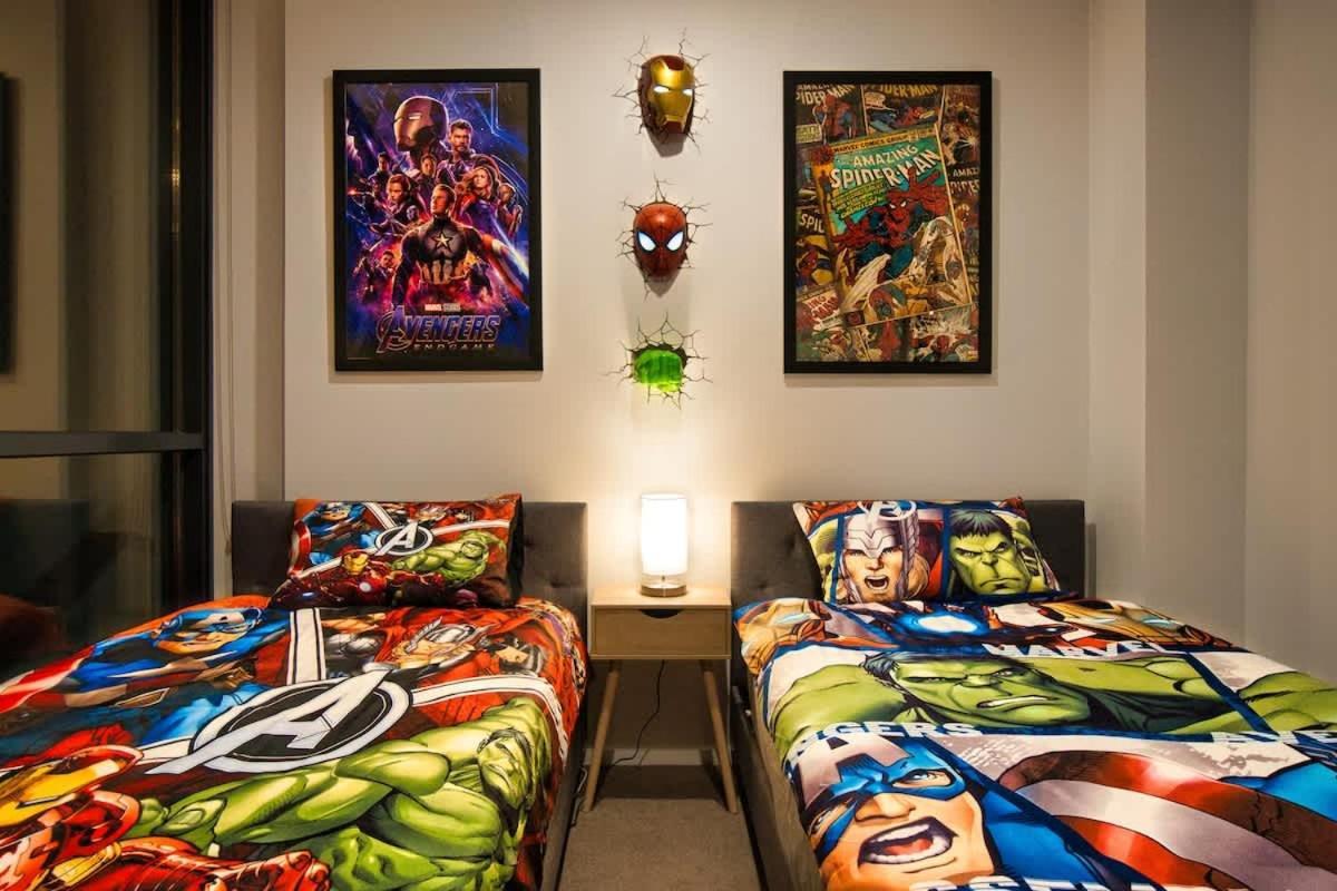 Apartament Dc Vs Marvel Theme Ft Arcade Machine Pool Gym Sauna Bbq Adelajda Zewnętrze zdjęcie